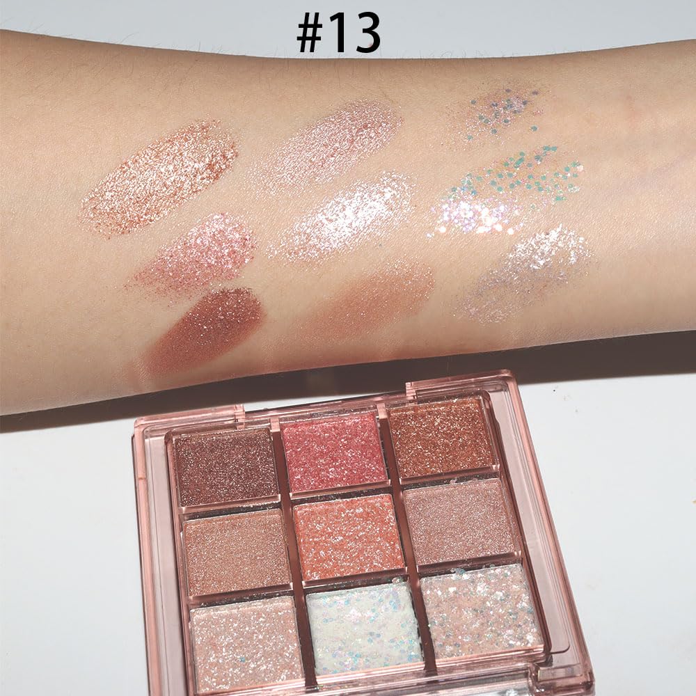 Pink Glitter Eyeshadow Palette I6673