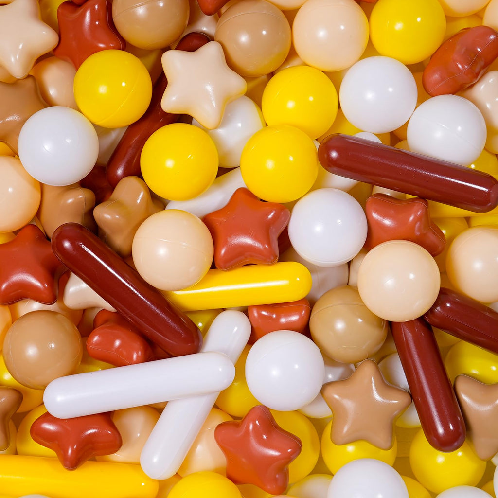 BPA Free Crush Proof Plastic Ball Pit Balls Pack of 100 200 500 E7612