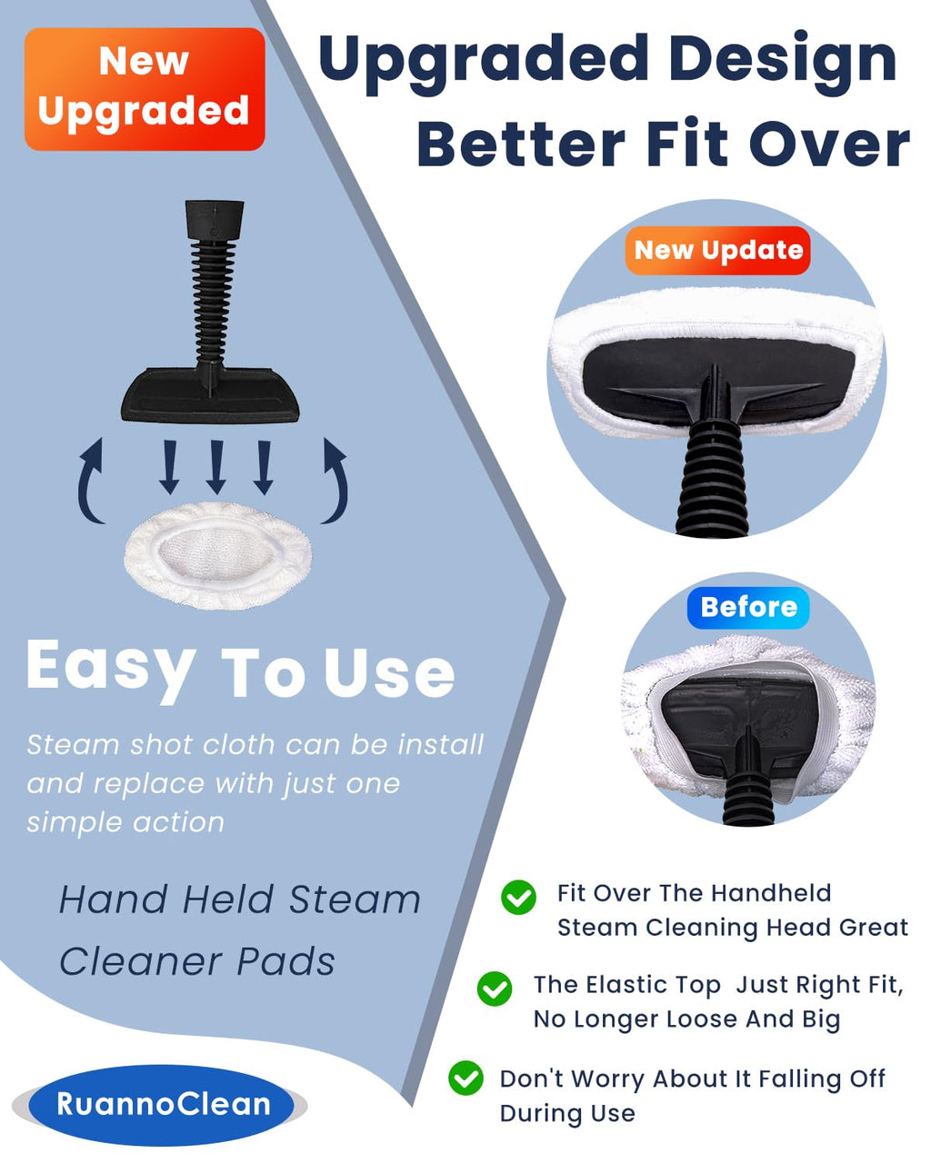 12 Pack Steam Cleaner Accessories K6160