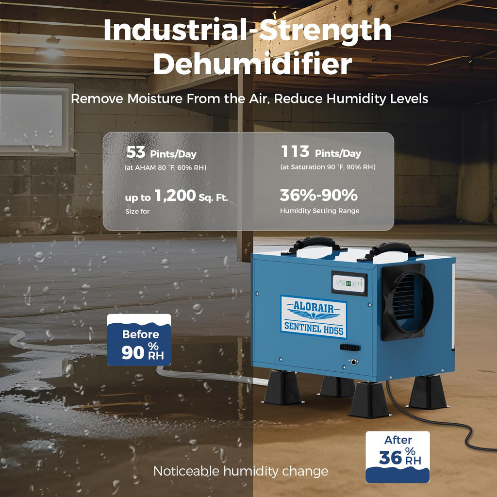 113 Pints Crawlspace Dehumidifier I124238