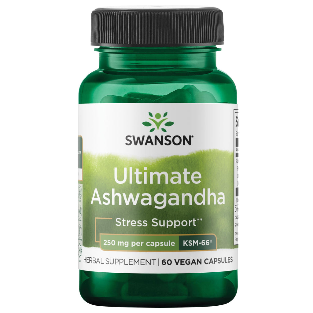 Ashwagandha 250 mg 60 Veggie Capsules Y108