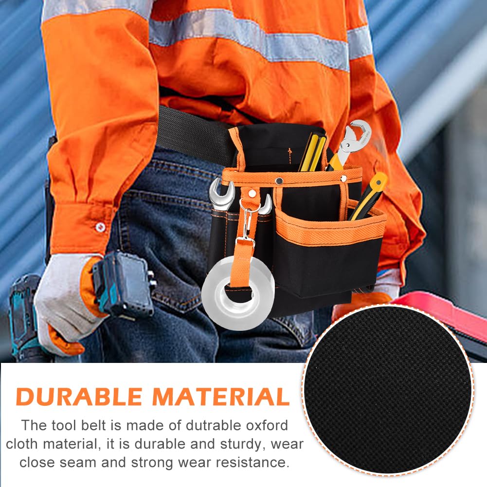 8 Pockets Tool Pouch Utility Waist Bag with Adjustable Belt L623