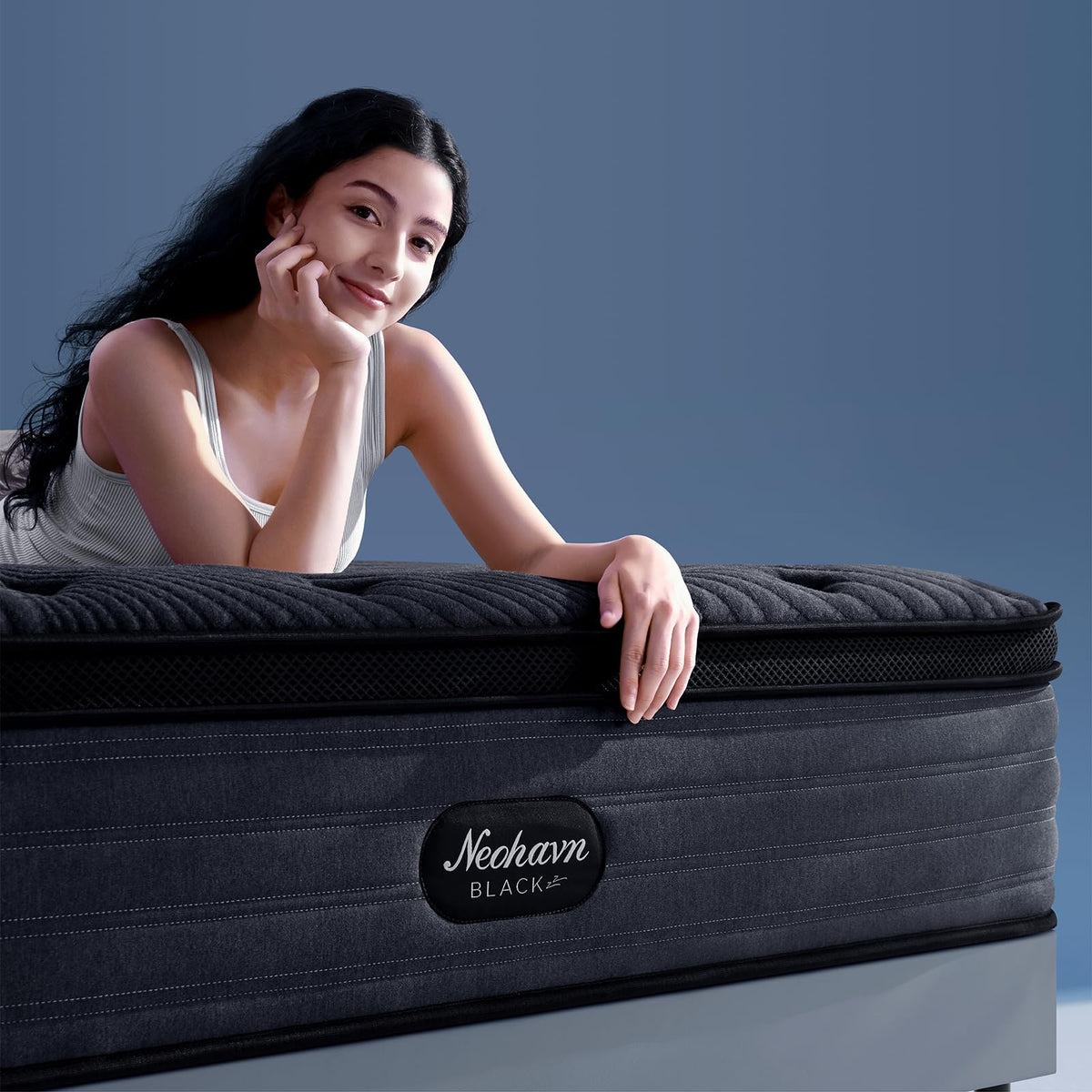 Full XL 12 Inch Cooling Gel Memory Foam Hybrid Mattress O922