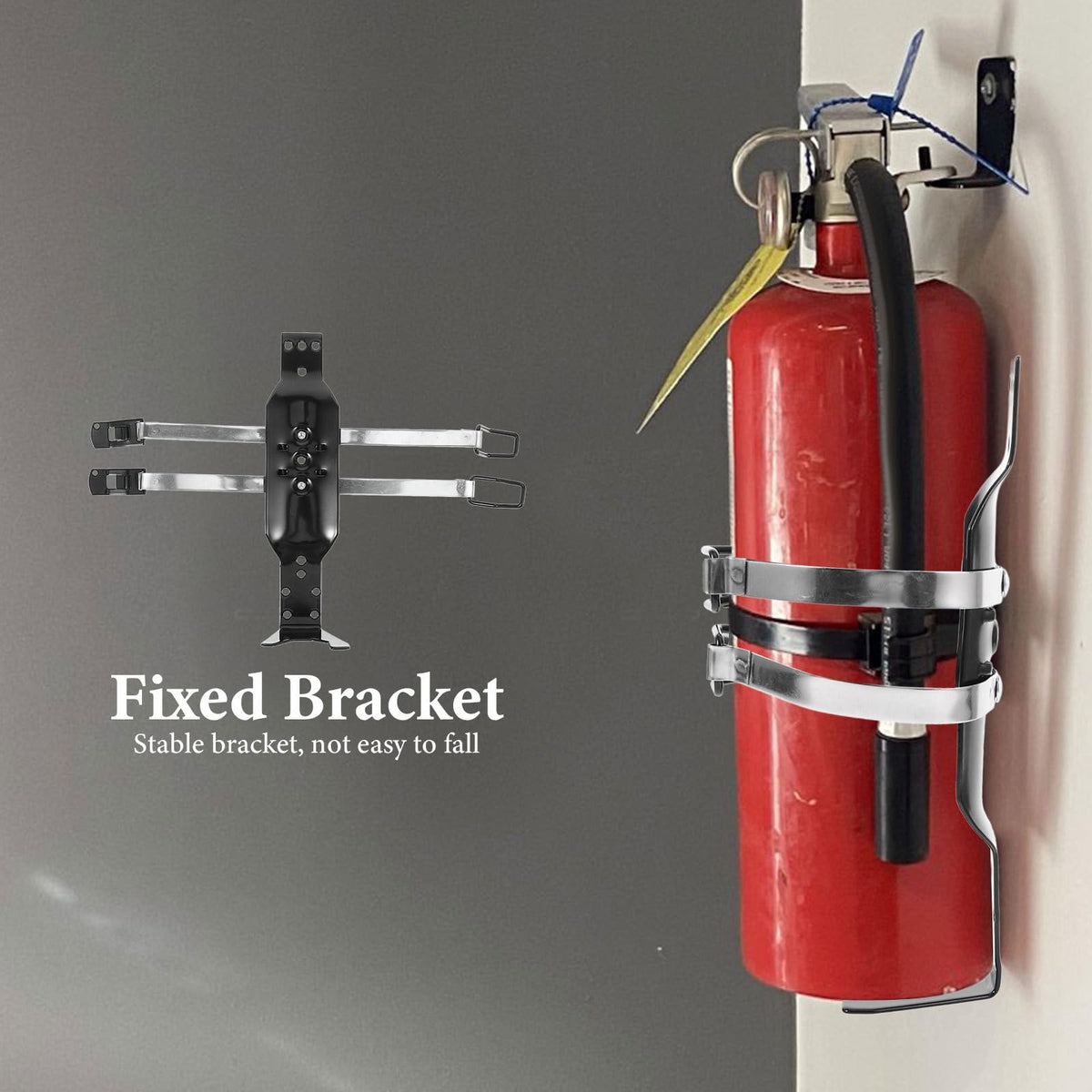 Wall Fire Extinguisher Holder Metal Hanger 2.5LBS A7957