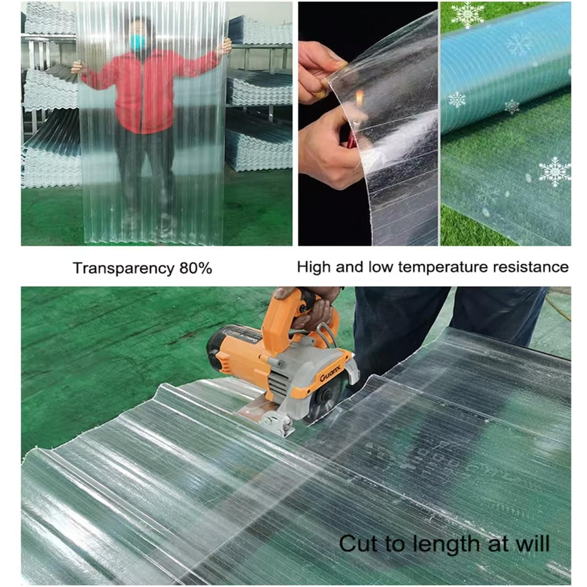 Polycarbonate Roof Panels W484