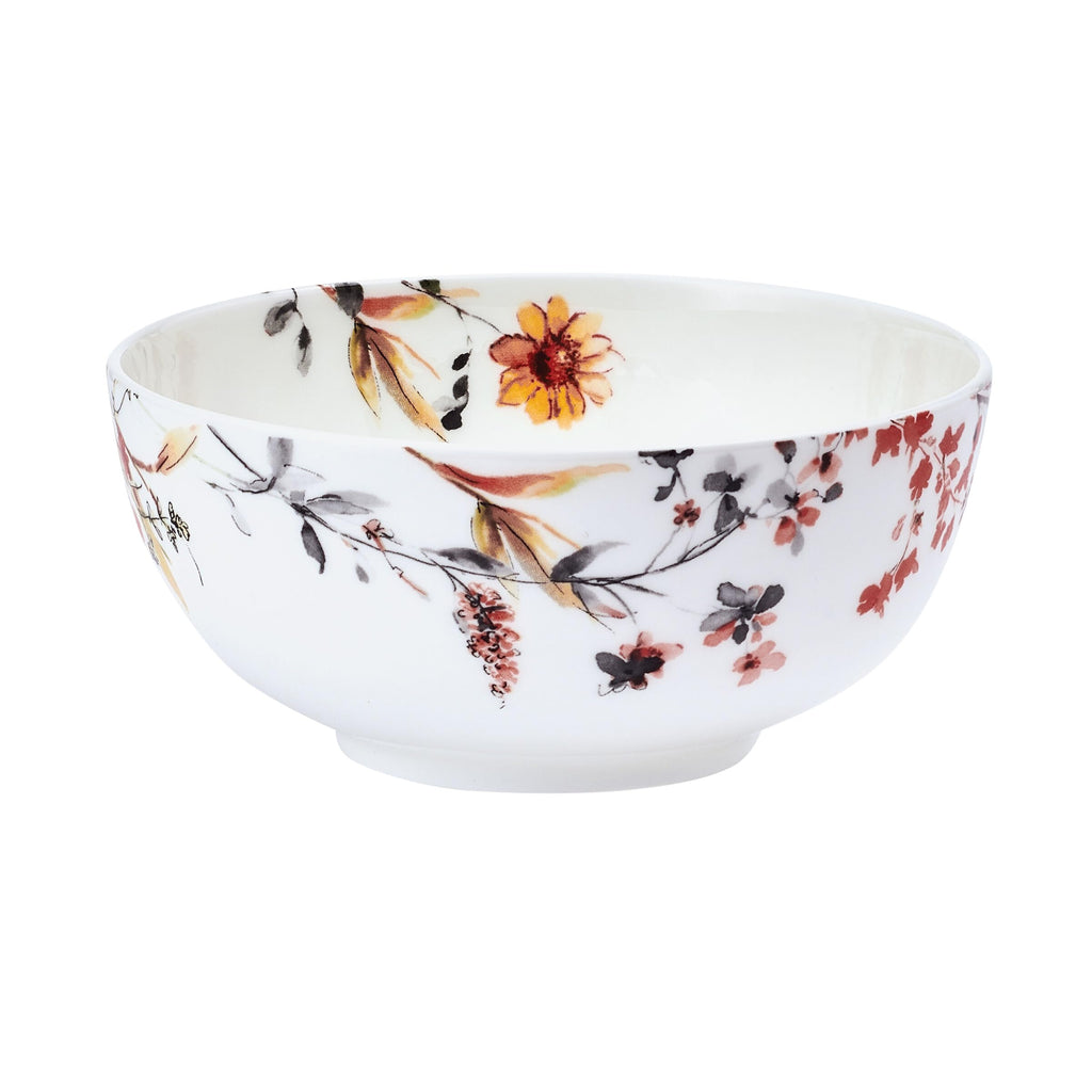 12 Piece Floral Bone China Dinnerware Set P6716