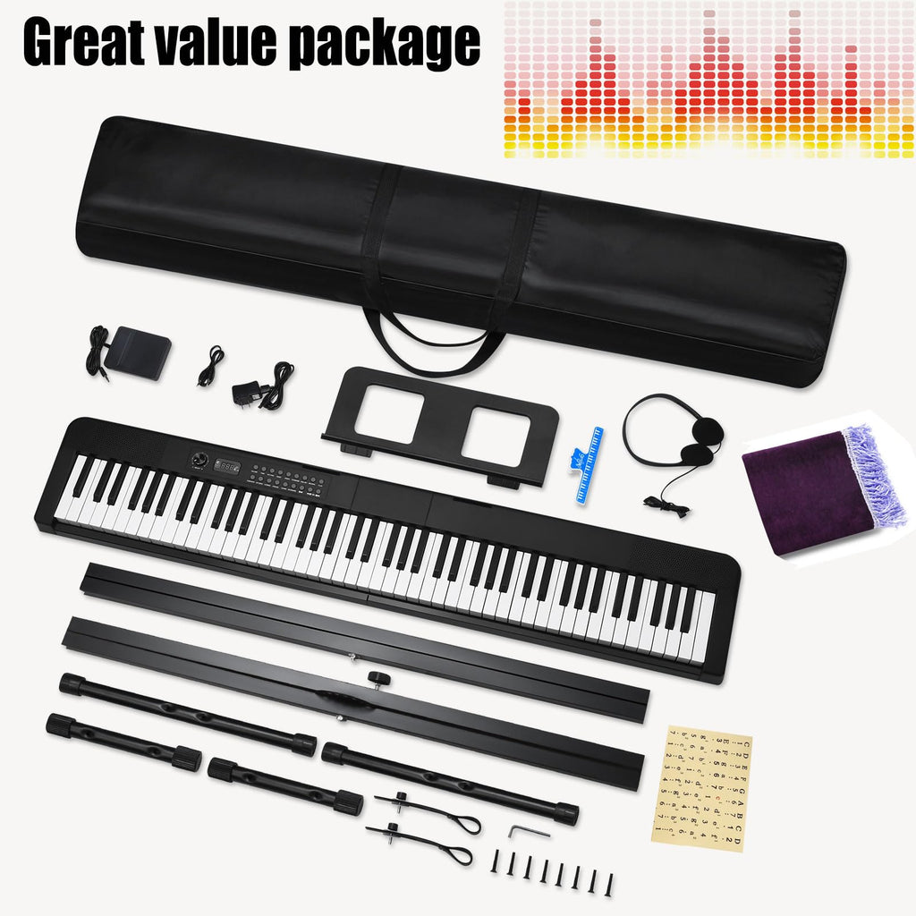 88 Key Digital Piano with Semi Weighted Keys D9213