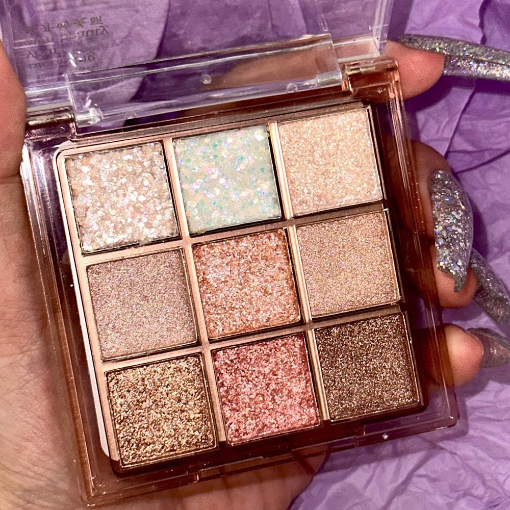 Pink Glitter Eyeshadow Palette I6673