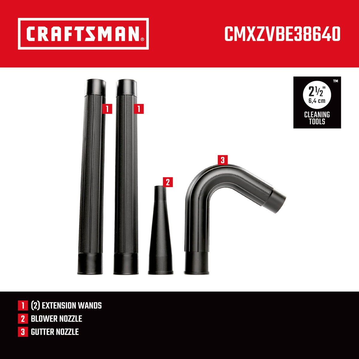 2-1/2 in. Wet Dry Vac Attachment Kit X54642