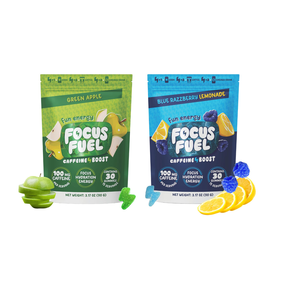 Energy Chews Variety Pack 2-Pack 30 Servings T873