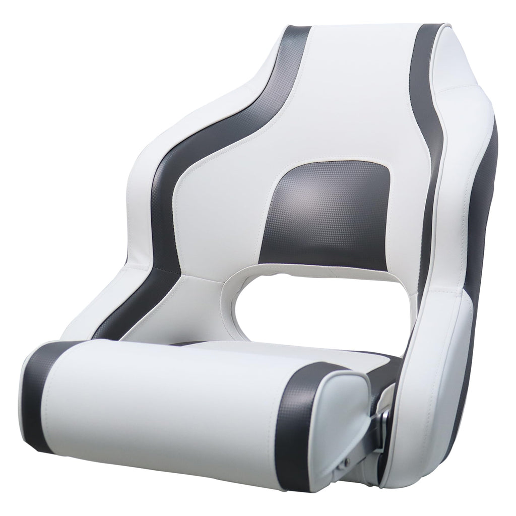 White Black Boat Seat M6278