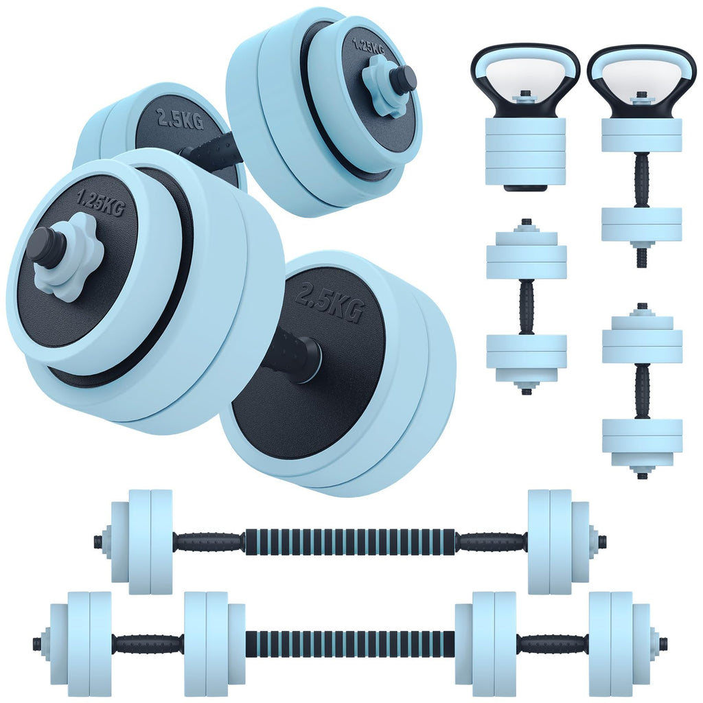 Adjustable 45lbs Dumbbell Set with Connector H60988