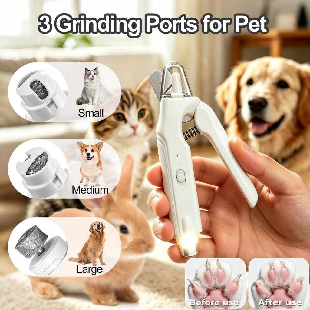 2-in-1 Dog Nail Grinder & Dog Nail Clipper W171