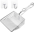 Metal Cat Litter Scoop with Holder E889614