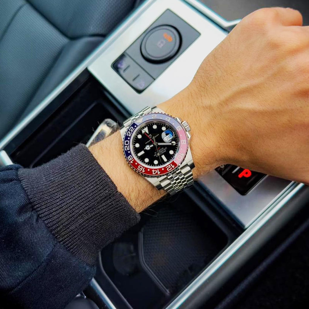 Automatic 40MM Date 100M Waterproof Stainless Steel Sapphire Glass Men Watch Y28820