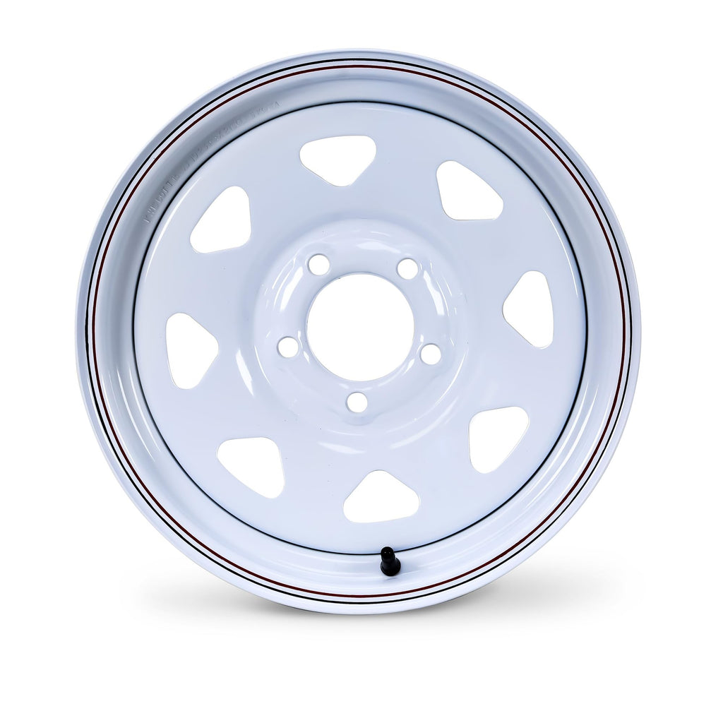 Trailer Tire Wheel ST205/75D15 6PR 101L 5X4.5 White Spoke Rim C197