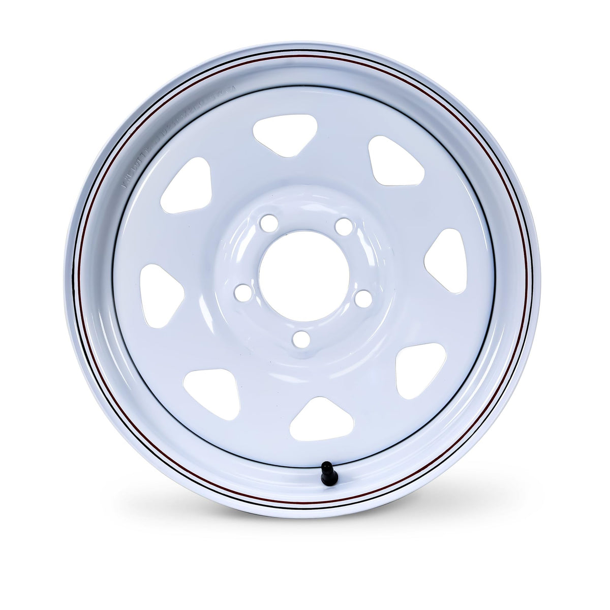 Trailer Tire Wheel ST205/75D15 6PR 101L 5X4.5 White Spoke Rim C197