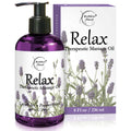Lavender Peppermint Marjoram Body Massage Oil 8oz I47948