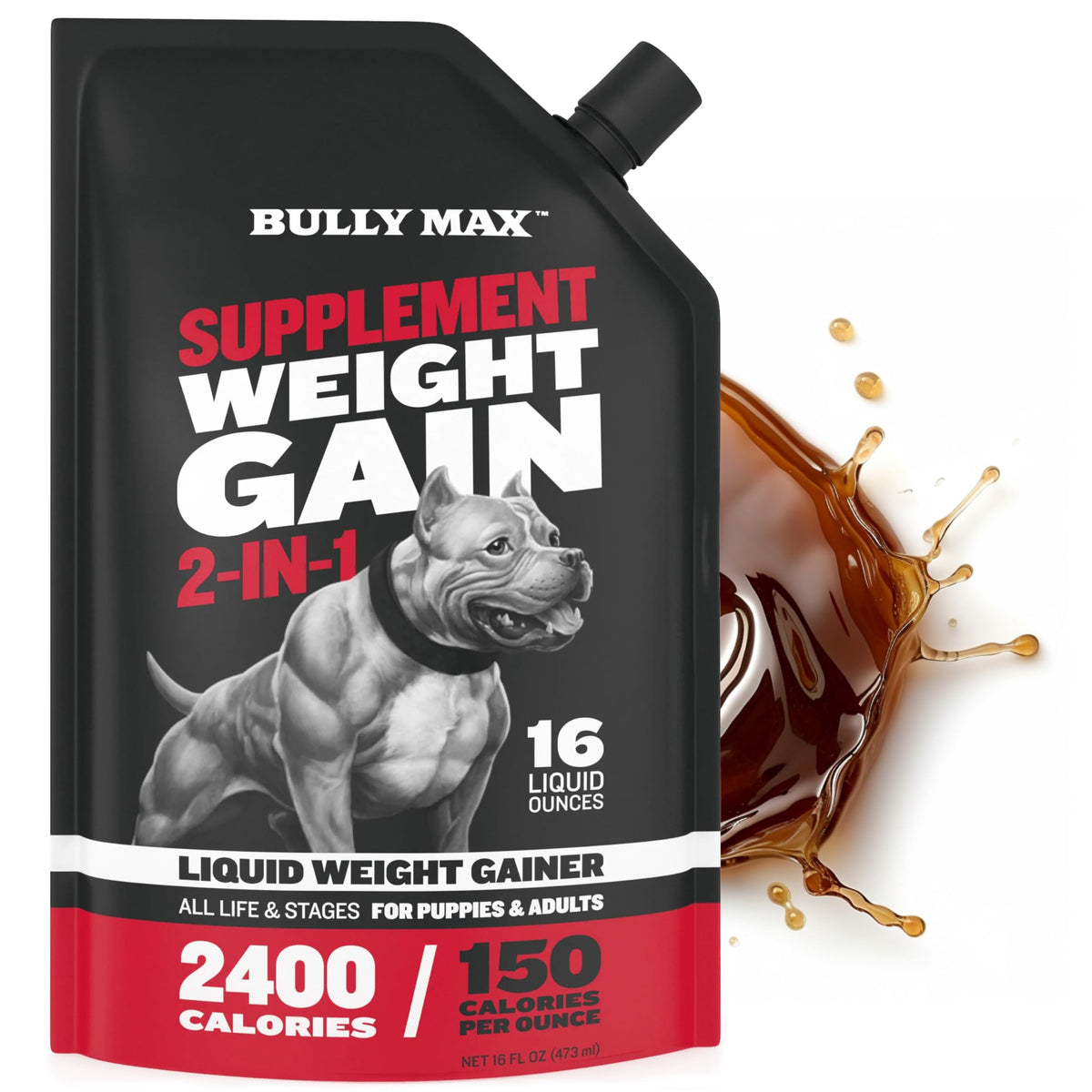 Muscle Builder Supplement and Weight Gainer Liquid Bundle A685090