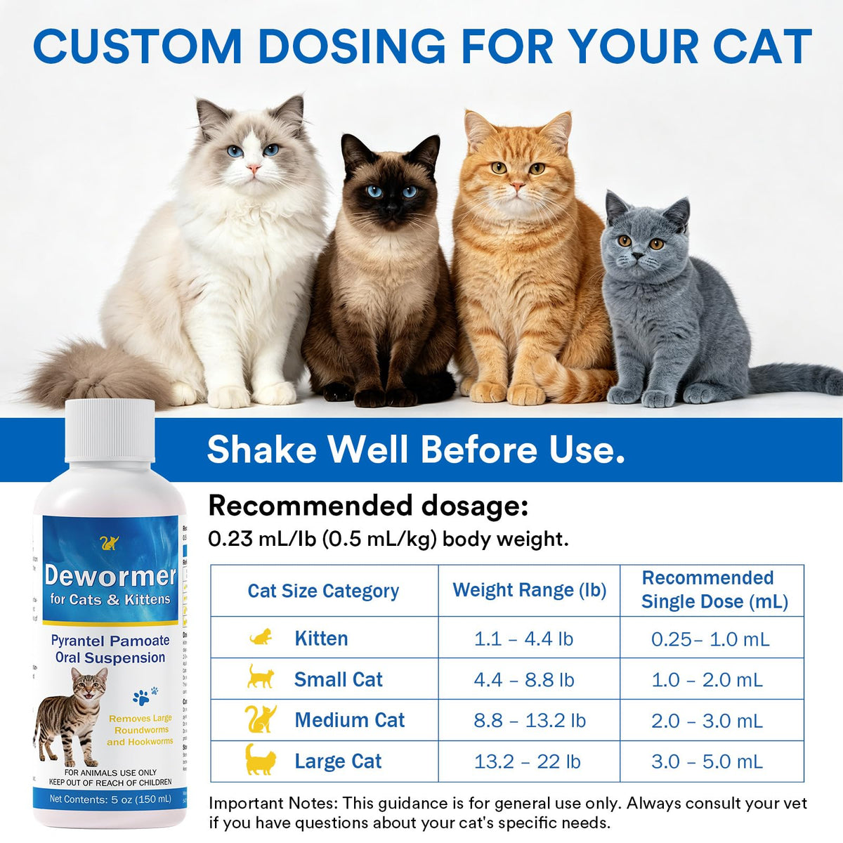 Pyrantel Pamoate Cat Dewormer C4425