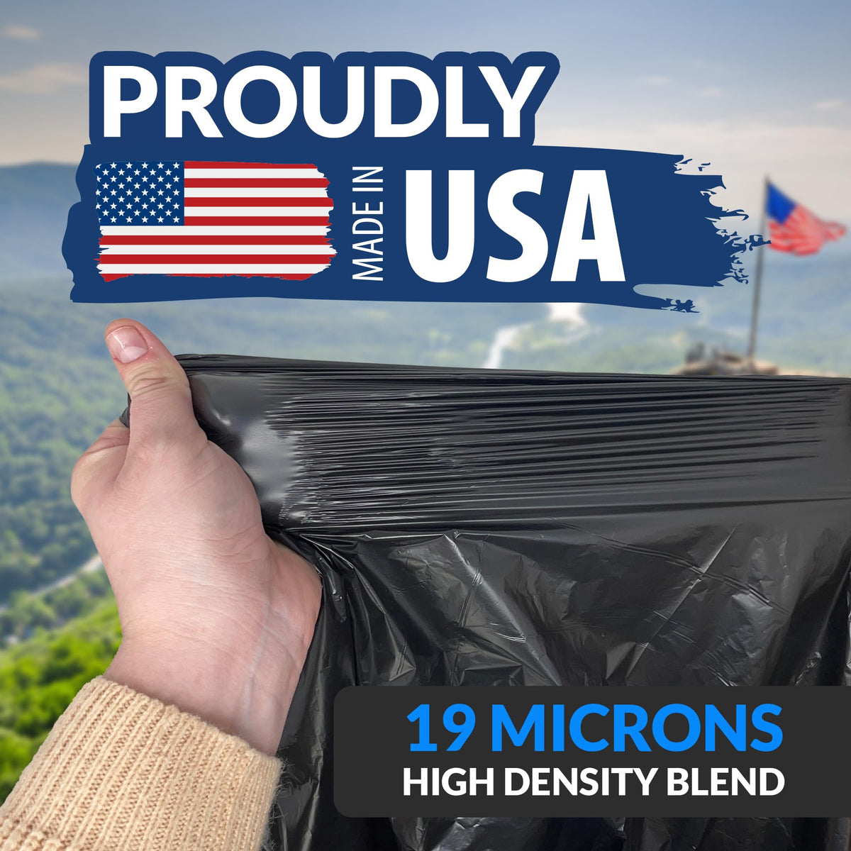 65 Gallon Heavy Duty Trash Bags P659