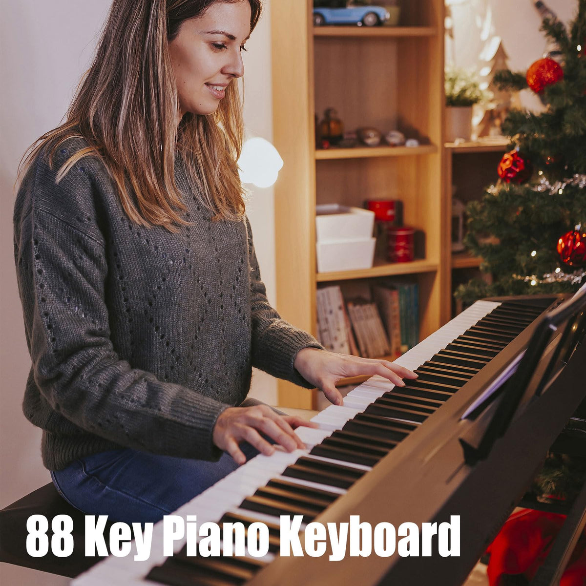 88 Key Digital Piano with Semi Weighted Keys D9213