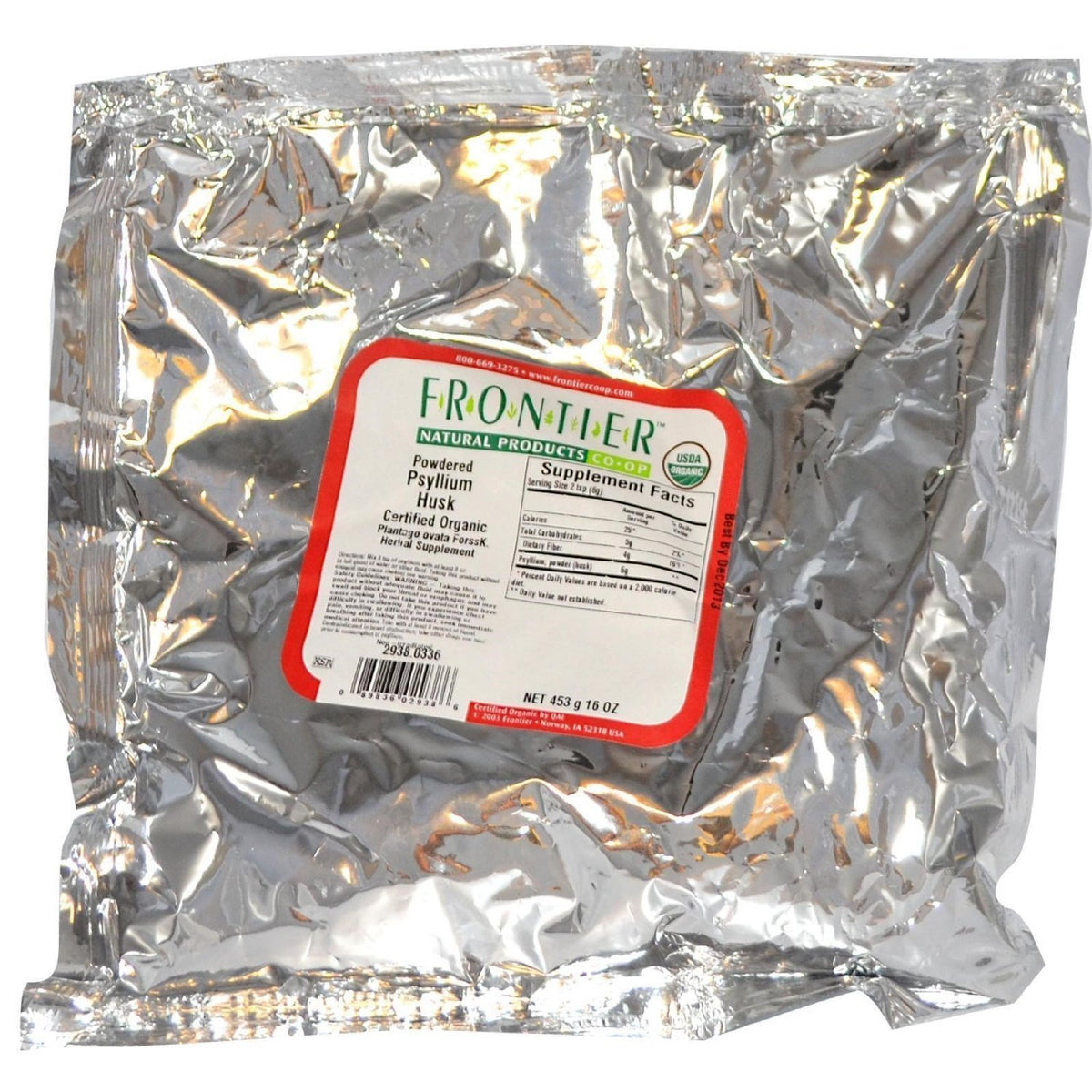 Certified Organic Powdered Psyllium Husk G7740