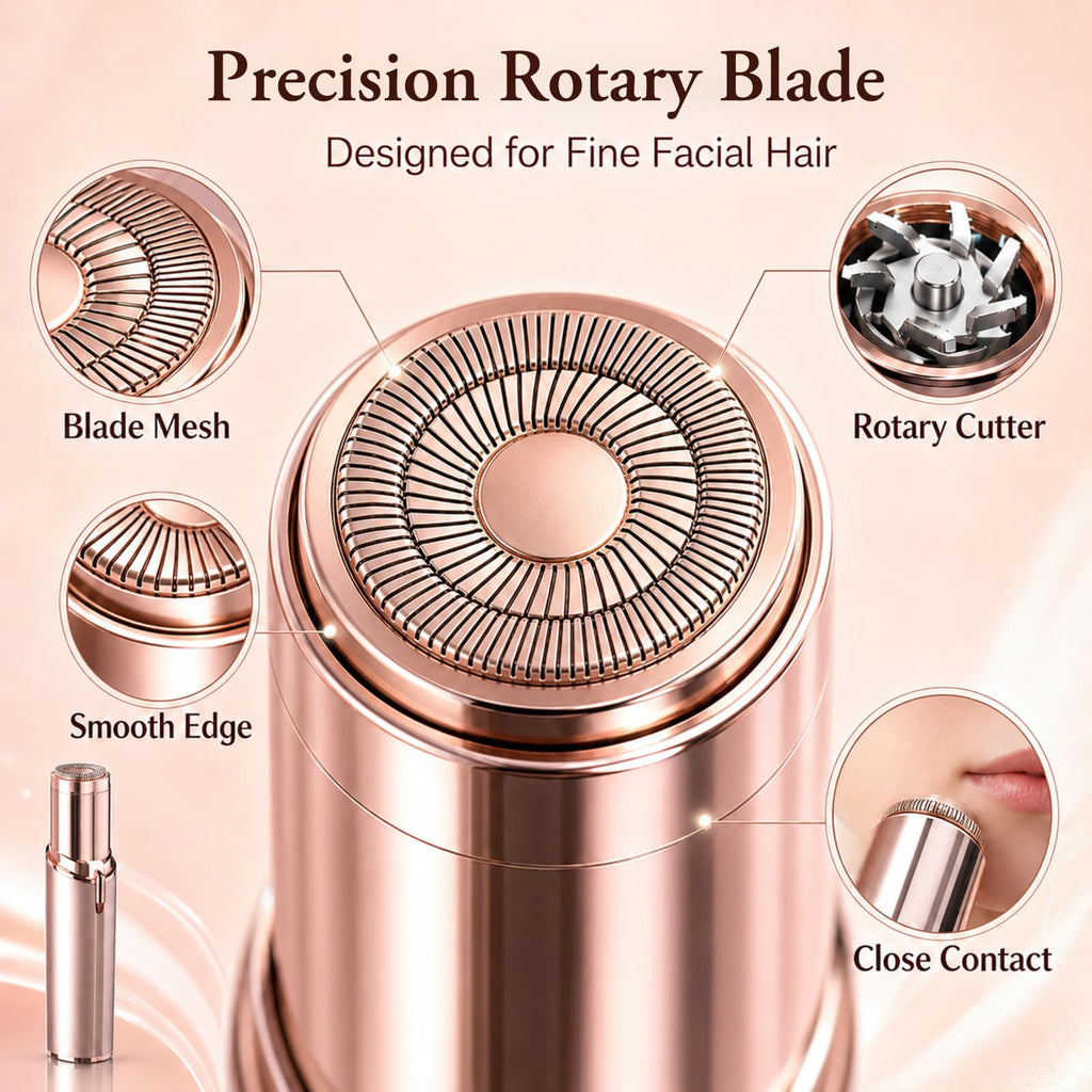 Facial Hair Remover with 2 Replacement Heads N54754