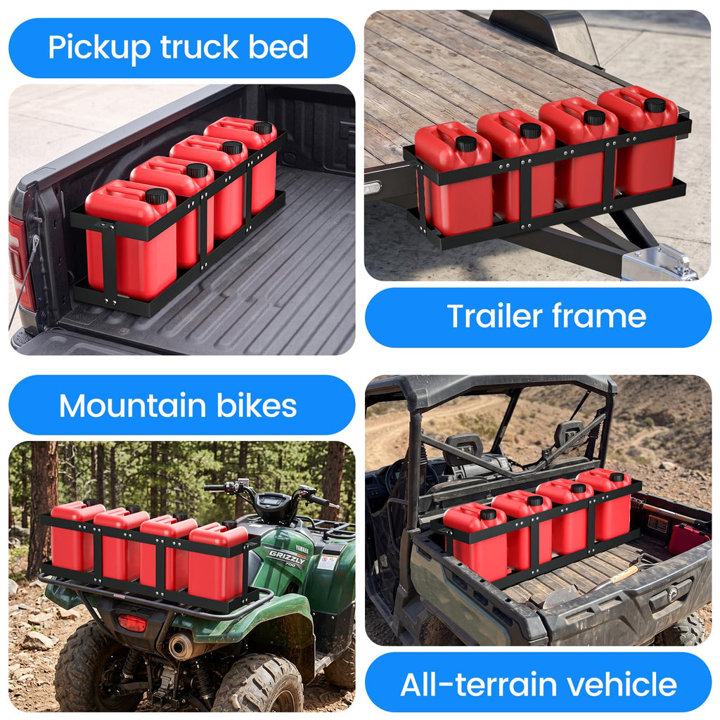 Adjustable 5 Gallon Fuel Jug Holder N10654