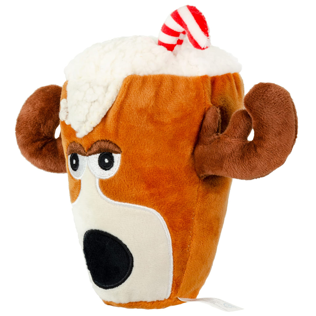 Plush Dog Chew Toy with Squeaker 2 Pcs V49140