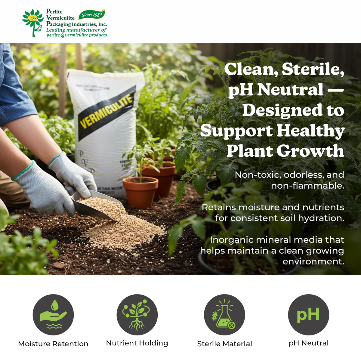 4 Cubic Feet Medium Vermiculite Soil Conditioner J90565