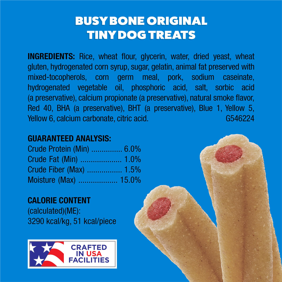 Dog Chew Treats 60 ct Pouch S5356