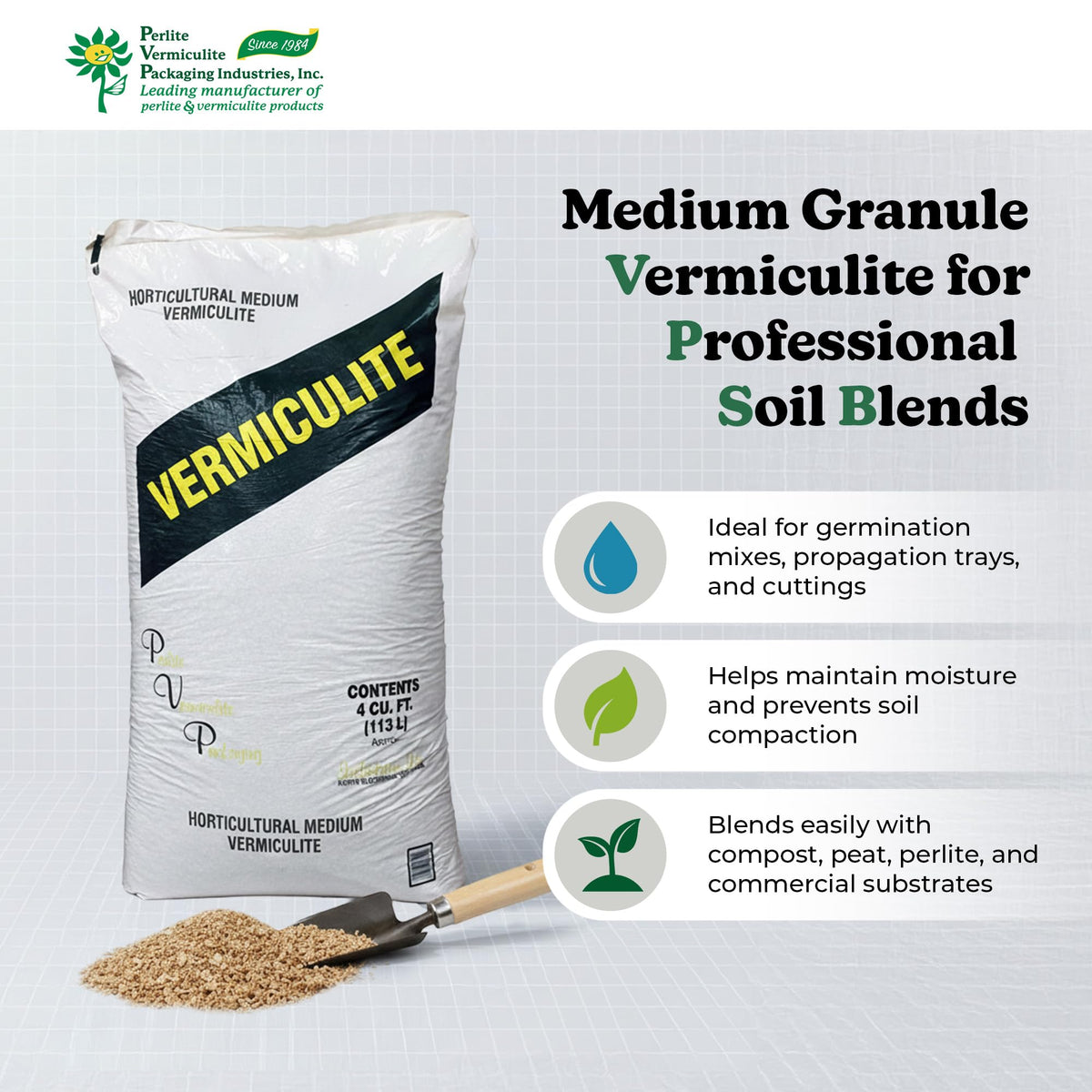 4 Cubic Feet Medium Vermiculite Soil Conditioner J90565