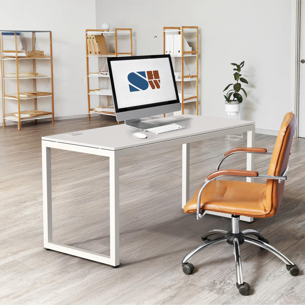 55-Inch White Office Computer Desk M502734