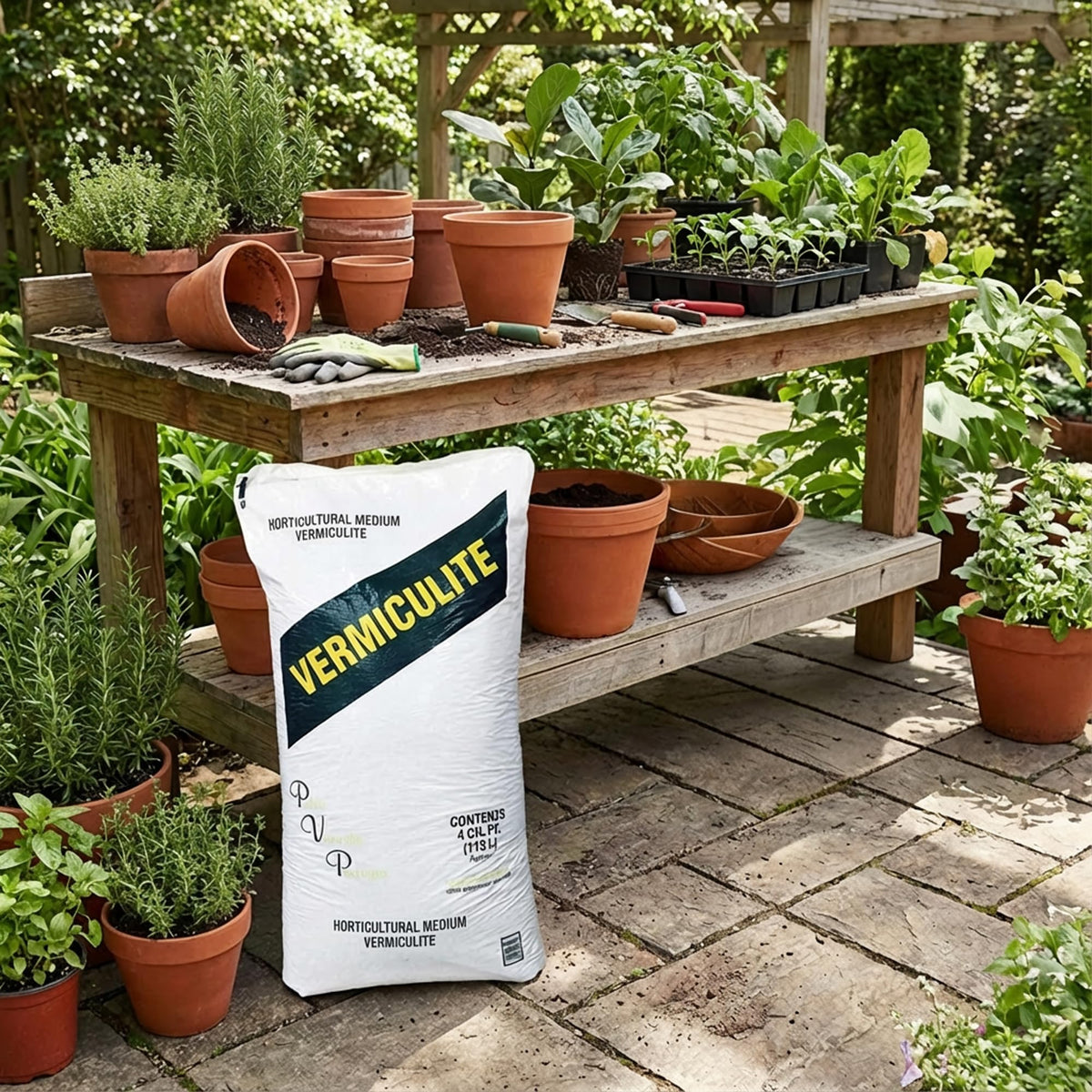 4 Cubic Feet Medium Vermiculite Soil Conditioner J90565