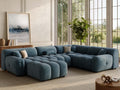 Oversized U-Shaped Sectional Sofa with Ottoman P924