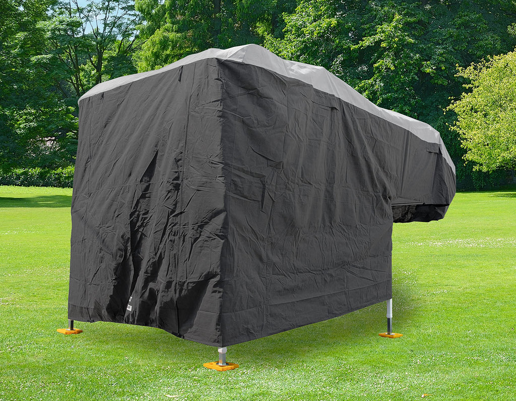 Polypropylene Camper RV Cover with Zipper Entry Doors and Air Vents A24161