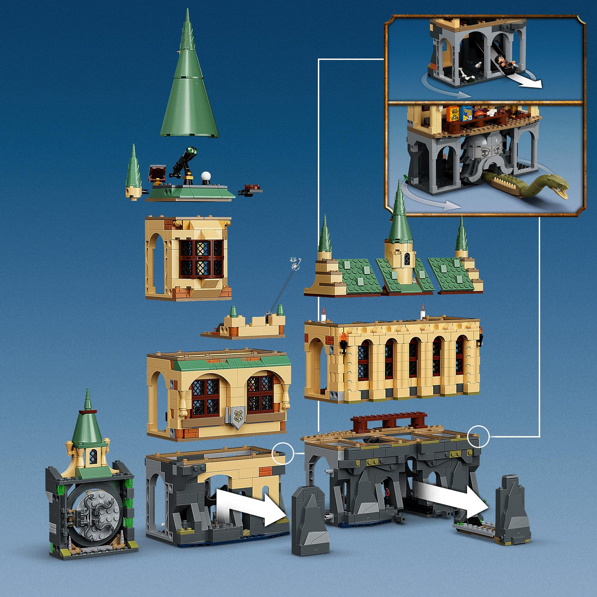 Lego Harry Potter Hogwarts Chamber of Secrets M165