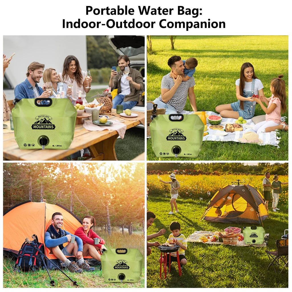 Collapsible 2 Gallon BPA-free Water Container I818850